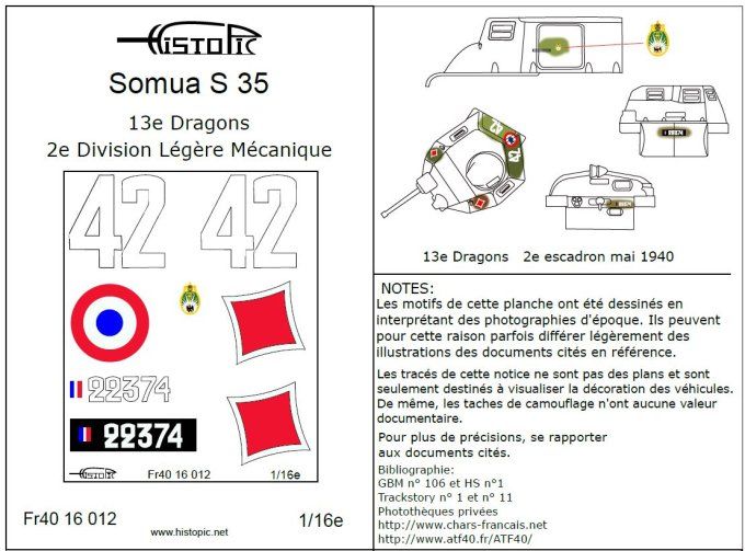 Somua S35  13e Dragons  2e DLM