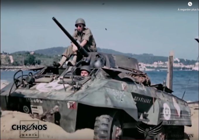 AM M8 Greyhound "BESTIAIRE" 1ere Armée 2e RSAR